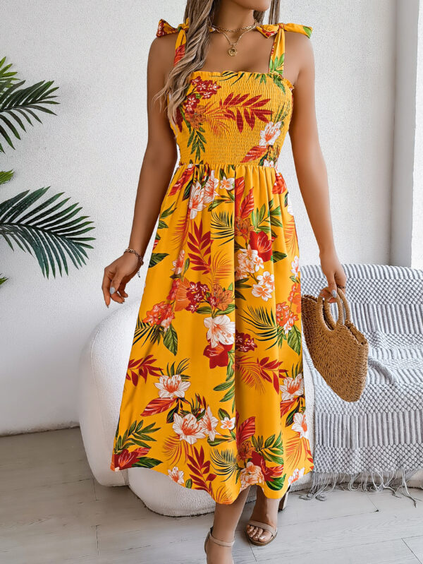 Floral Corset Beach Dress - Image 5